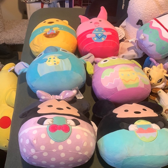 2023 Disney Easter squishmallow complete set , Mickey, minnie , Pooh, piglet… - Picture 2 of 16